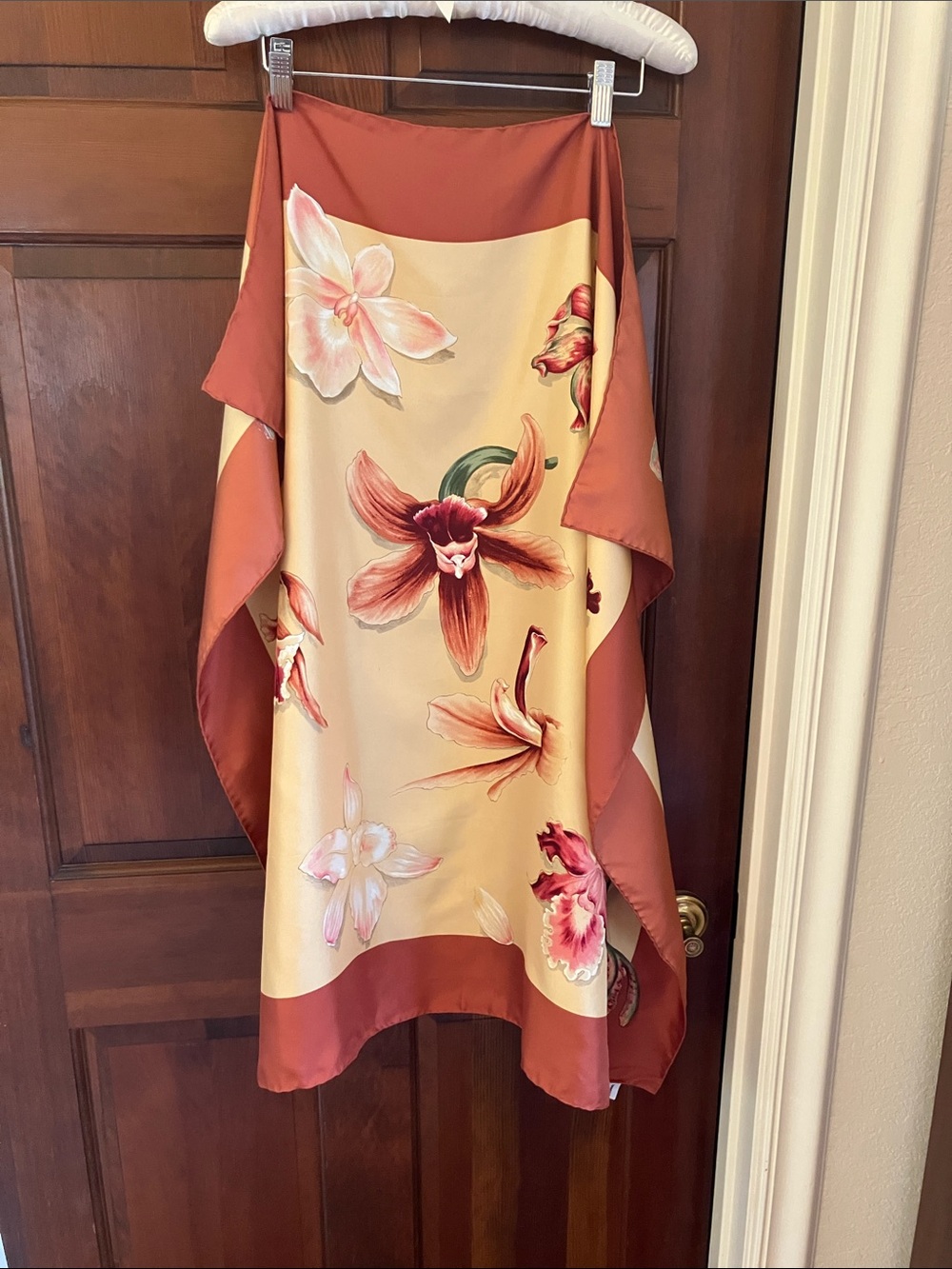 Tiffany and Company Floral Scarf